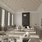 Ekena Millwork 31 16W x 46 34H x 38T Small Villarreal Decorative Fretwork Wood Ceiling Panels, Hickory CELW31X47X0375VILHI - alternate 5